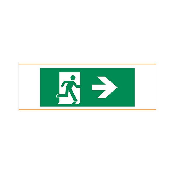 PANLUX Pictogram LED PLUTO adhesive-right arrow image 1