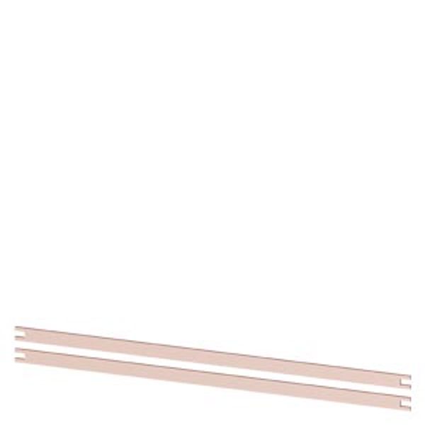 ALPHA 3200 Eco busbar PE, 2x20x5mm, W: 600mm image 1
