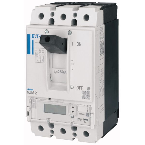 NZMH2-PX40-TZ NZM2 PXR25 circuit breaker - integrated energy measurement class 1, 40A, 3p, Screw terminal, earth-fault protection and zone selectivity image 3
