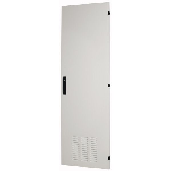 XTSZDSKV4R-H2000W600 Section wide door, ventilated, right, HxW=2000x600mm, IP42, grey image 1