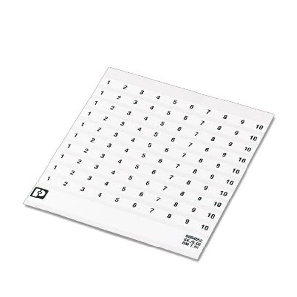 SK  7,62/5:FORTL.ZAHLEN 91-100 - Marker for terminal blocks image 2