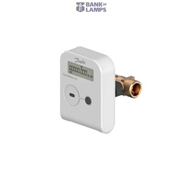 Energy meters, SonoMeter 40, 15 mm, qp [m³/h]: 1.5, Heating and cooling, battery 2 x AA-cell, M-Bus, No interface module image 1