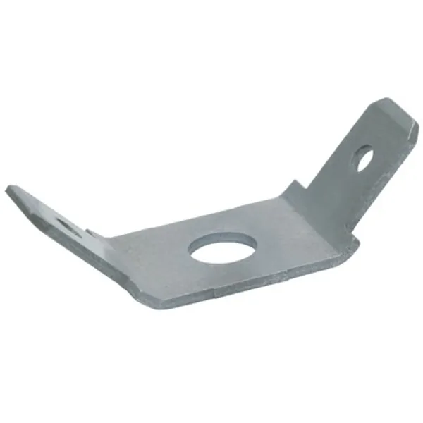 Faston plug, 6.3 x 0.8 mm, uninsulated, angled, 2045 image 1