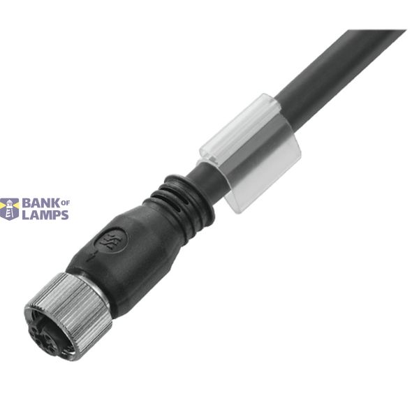 Sensor-actuator Cable, M12, Number of poles: 5, 0.3 m, Female socket,  image 1