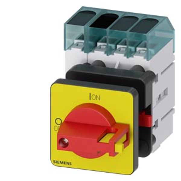 Switch disconnector 3LD3, Iu 32 A main control switch 3-pole image 1