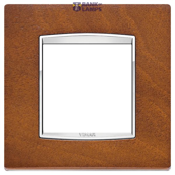Classic plate 2M Wood Italian walnut image 1