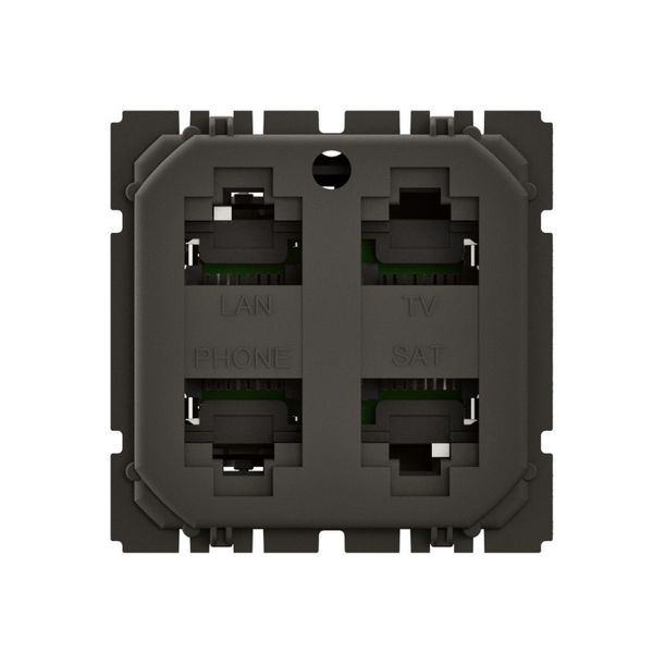 RJ45 MULTIMEDIA X4 STP CELIANE image 4