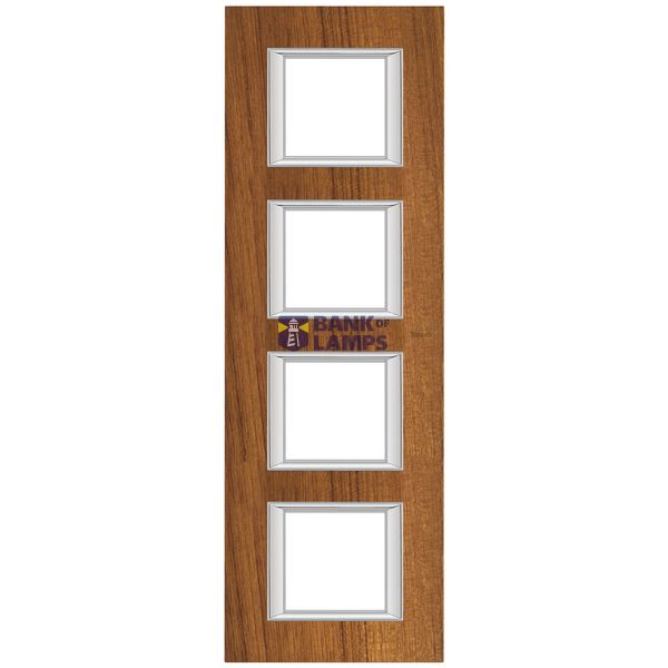 COVER PL. 2X4M 71MM TEAK image 1