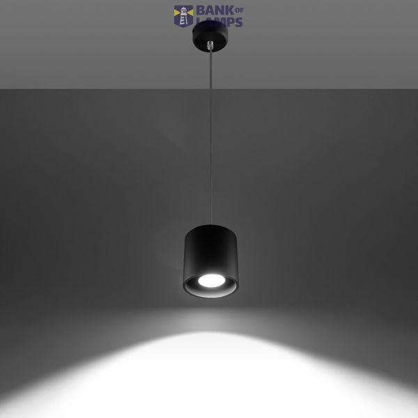 HANGING LAMP ORBIS 1 BLACK GU10 1X40W IP20 image 5