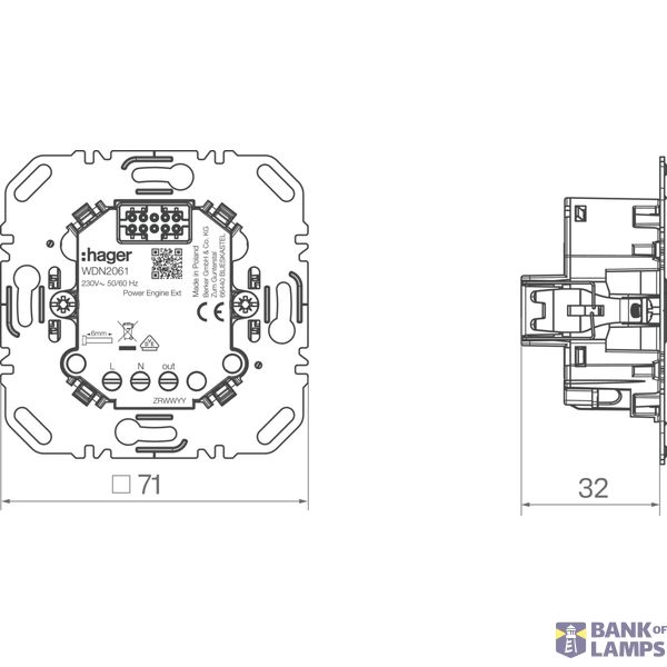 Grid-mounted module without load, A.x/C.x image 2