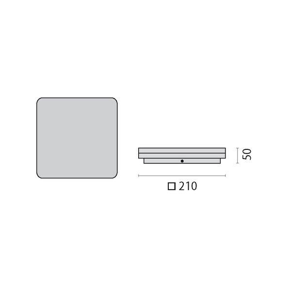 WL 210 SQUARE10/15W S/A 830/40 image 3