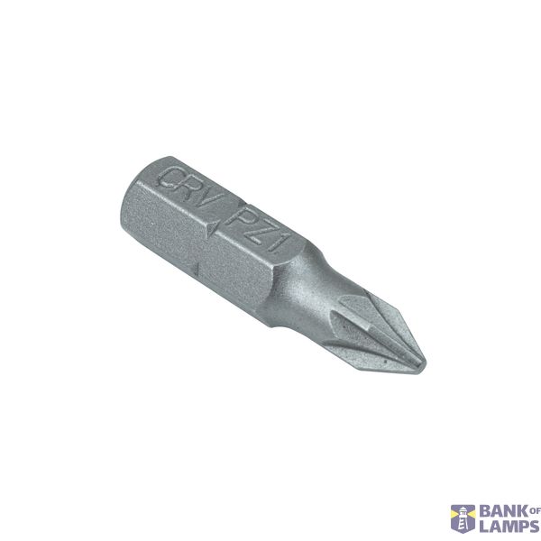 Bits，25mm，PZ1 1/4" ，6150CRV (10 pcs) image 2