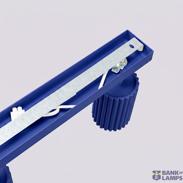 Ceiling lamp KARBON 4L ultramarine image 7