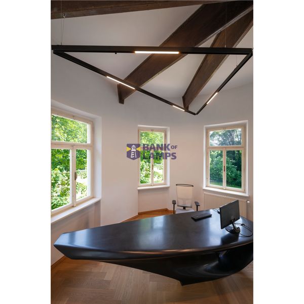 IN-LINE 44 48V TRACK, opal, DALI, spot, black / black, 14W, 1180lm, 3000K, CRI90, 95° image 4