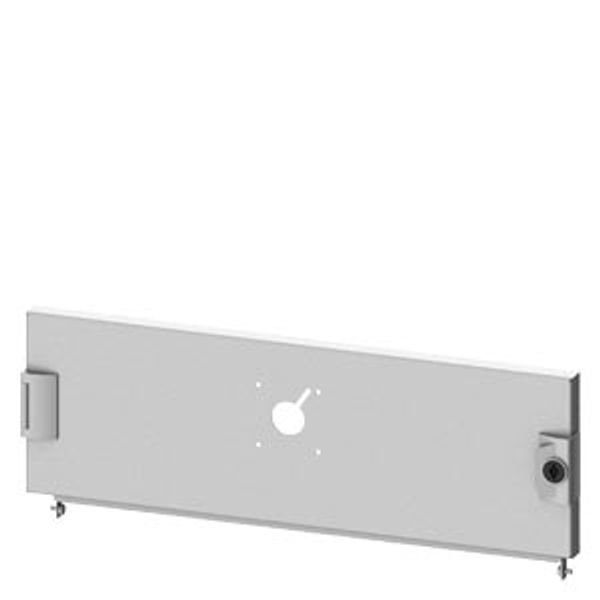 Compartment door 3VA12 (250 A), fixed-mounted, plug-in design, RCD: without, H: 200 mm W: 600 image 1
