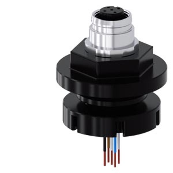 Adapter, M12 socket, 5-pole, for M20/M25 cable entry image 1