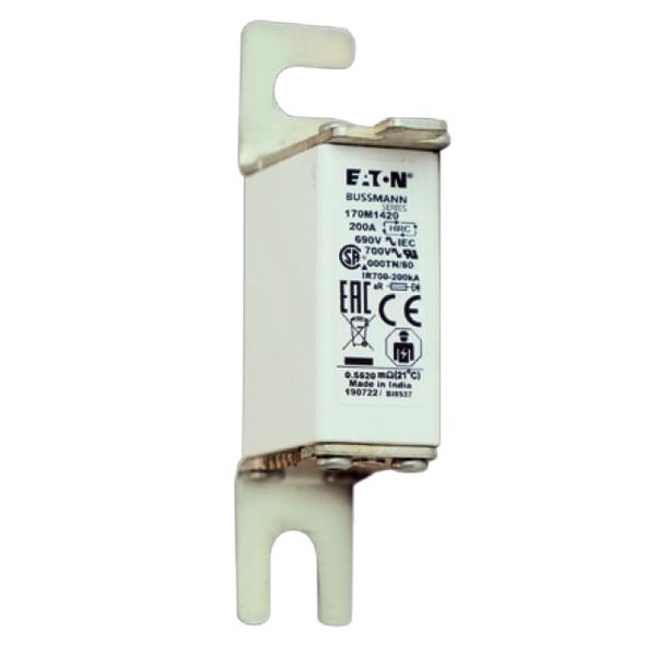 NH000 T/80 50A 690V fuse image 1