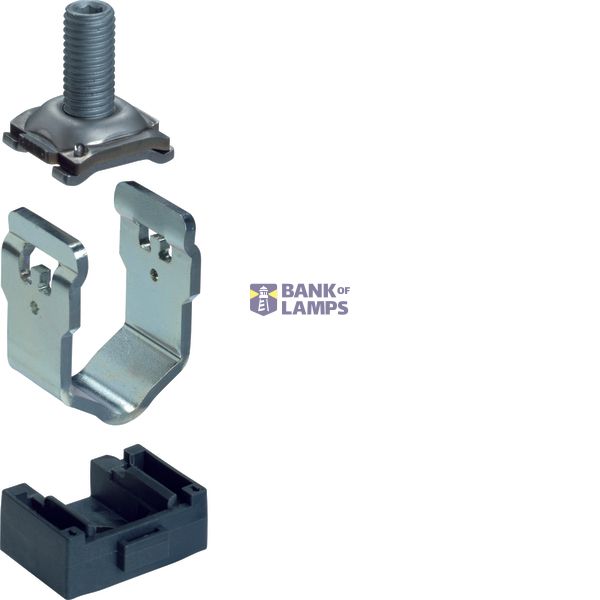 V-clamp for LV size 1-3 steel with slide-in carrier; closure removeabl image 1