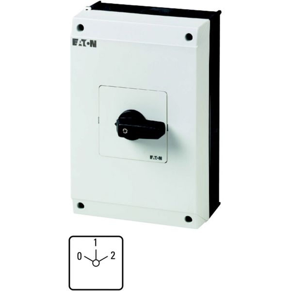 T5B-4-8440/I4 Multi-speed switches, T5B, 63 A, surface mounting, 4 contact unit(s), Contacts: 8, 60 °, maintained, With 0 (Off) position, 0-1-2, Design number 8440 image 3