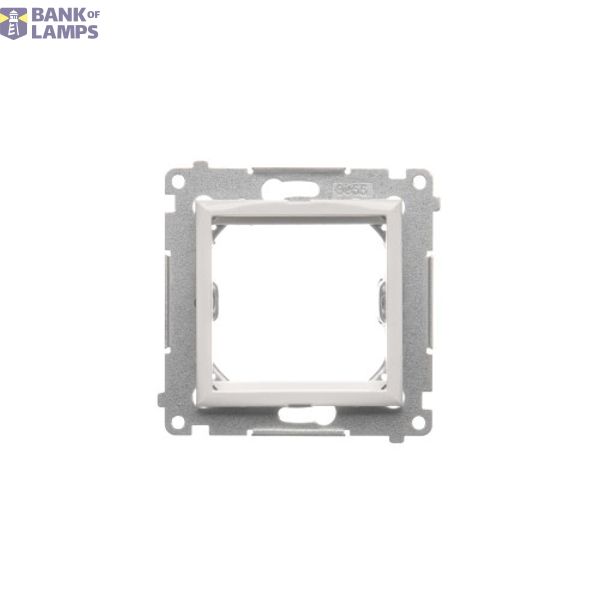 Transition adapter for 45x45 mm fitting type, white image 1