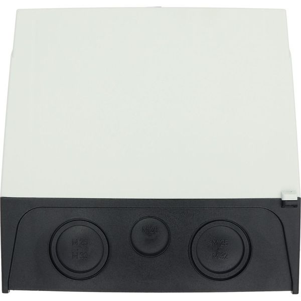 P3-100/I5 On-Off switch, P3, 100 A, surface mounting, 3 pole, with black thumb grip and front plate image 58