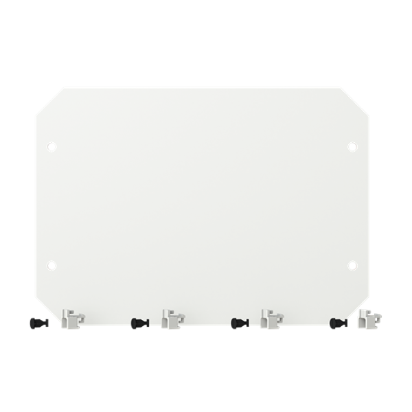 V63PWNJ7 VMS 63 cover plate 640x320x2mm RAL7035 ; V63PWNJ7 image 5
