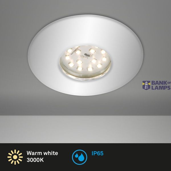 LED downlight, chrome, 1xLED-module/4,8W image 1