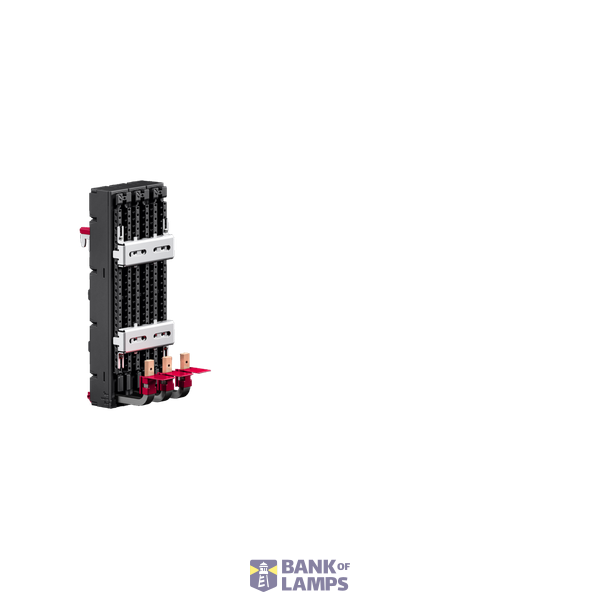 RiLineX CB component adaptor 160 A, 3-pole, Universal Fix, outlet at top, W: 81 mm image 1