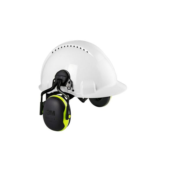 3M™ PELTOR™ Earmuffs, Hi-Viz, Helmet Mounted, X4P5 image 5