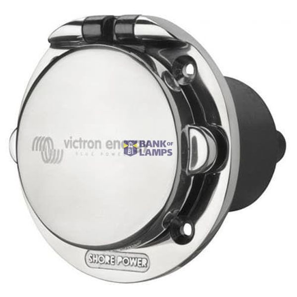 Victron Energy Shore Power Systems Power Inlet with cover 32A/250Vac (2p/3w) image 1