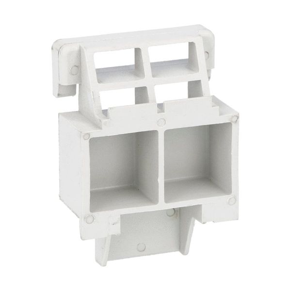 Mechanical interlock, spacer for interlocking BF09-BF38 AC with DC contactors image 1