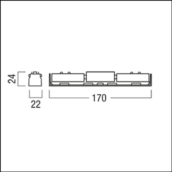 SUP2 TRACK ELECTRICAL CON 48V BK - Connector (electric) image 2