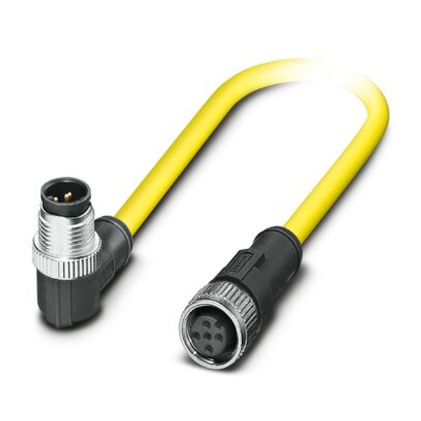 SAC-5P-M12MR/ 0,5-542/M12FS BK - Sensor/actuator cable image 1