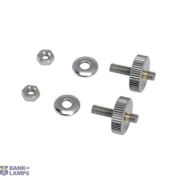 Connecting screw set for AIXLIGHT PENDANT SYSTEM, chrome, 2 pcs image 1