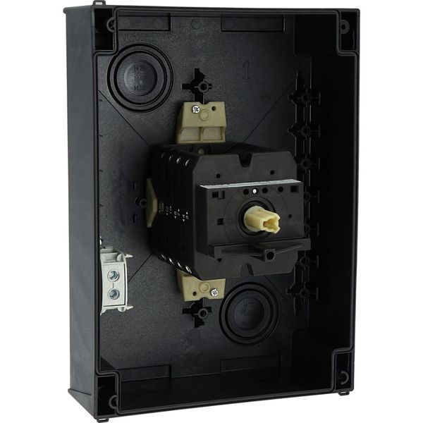 T5-4-15682/I5/SVB-SW Main switch, T5, 100 A, surface mounting, 4 contact unit(s), 6 pole, 1 N/O, 1 N/C, STOP function, With black rotary handle and locking ring, Lockable image 57