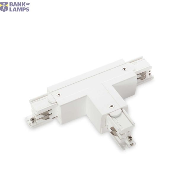 LINK TRIMLESS T-CONNECTOR LEFT ON-OFF WH image 1