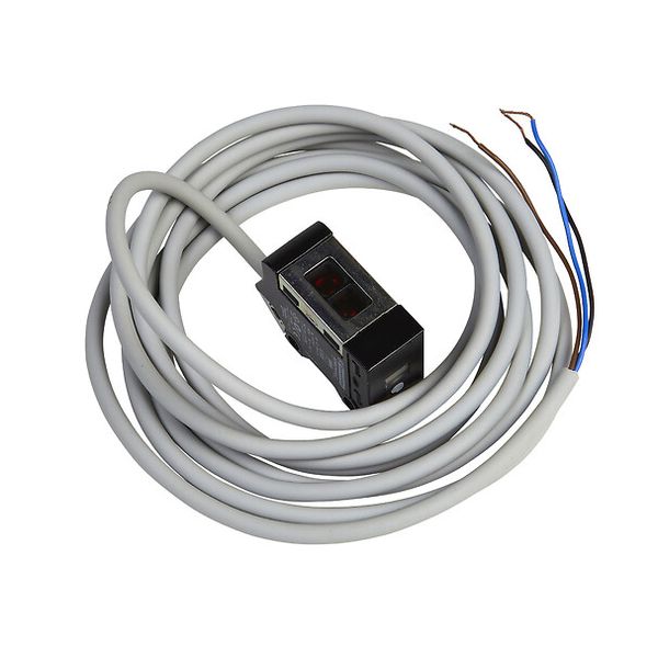 Photoelectric sensors XU, miniature, polarised, Sn=5 m, 12..24 VDC, cable 2 m image 1