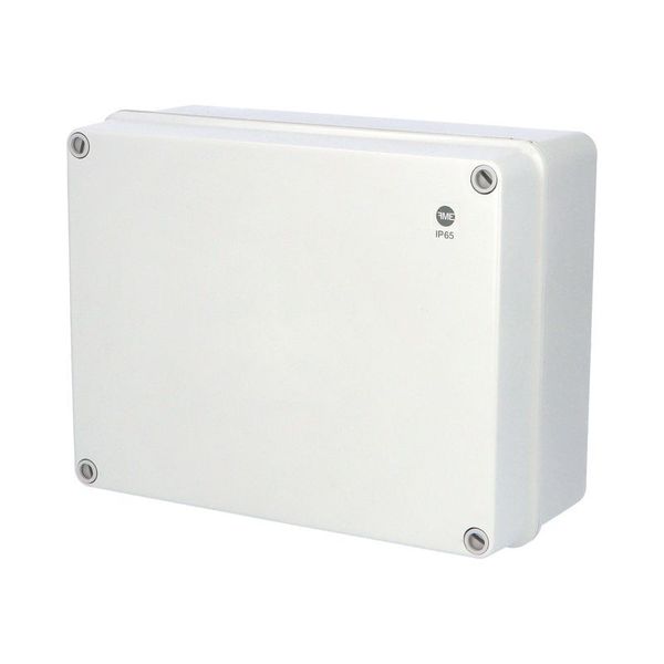 Box SolidBOX 68220 IP65, 280x220x127mm, full lid, smooth sides image 2