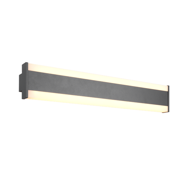 Dawson LED wall lamp 60 cm anthracite image 1