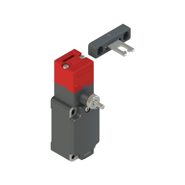 Safety switch with manual mechanical delay image 1