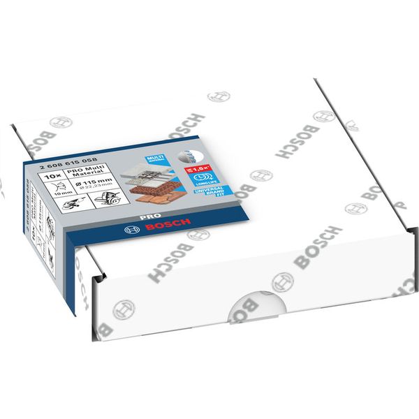 Diamond Cutting Disc ECO For Universal 230x22.23x3.0x7 image 2