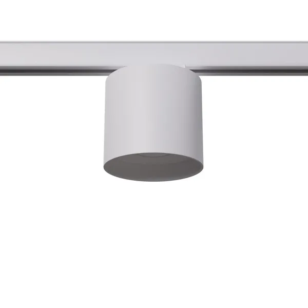 3-PHASE RAIL CEILING LAMP MICA WHITE GU10 image 1