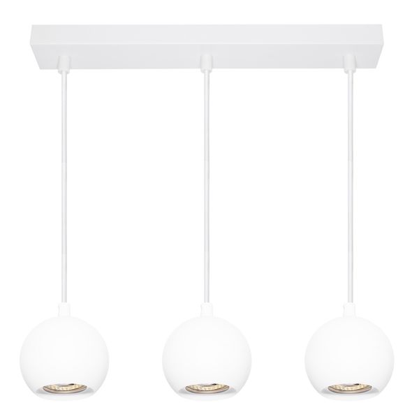 LED SPOT SPHERAL PEND 3XGU10 WT OSRAM image 1