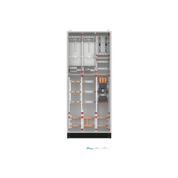 WX32KK11S 12RE 3FB Complete cabinet according to FNN In 420A with three-point fastening image 3