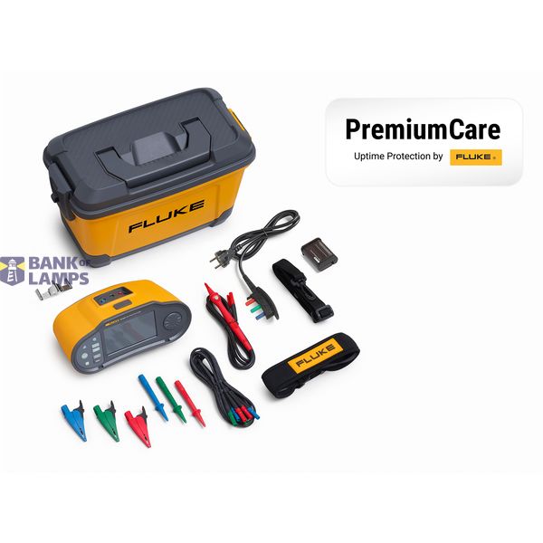Fluke 1674 FC Multifunction Installation Tester with Fluke Premium Care Bundle image 1