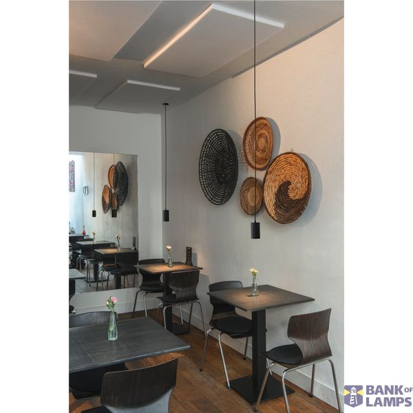 ASTO TUBE, pendant light, GU10, pendant length 250 cm, 1x max. 10 W, black image 5