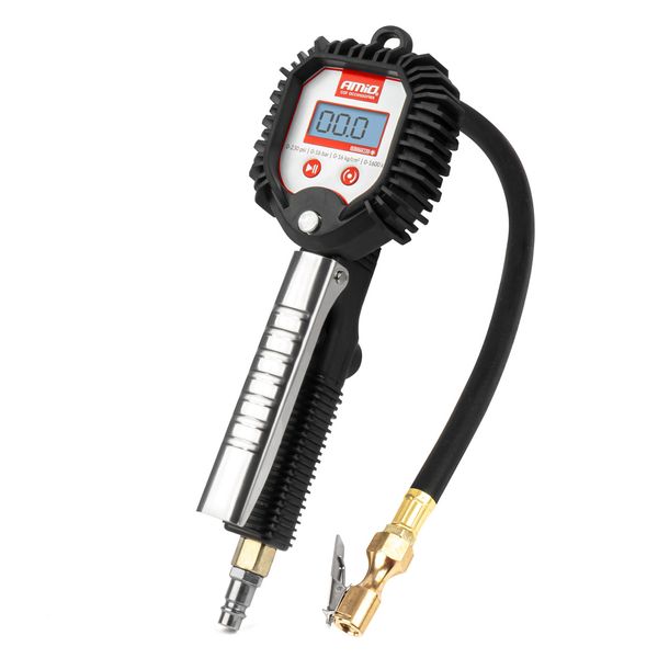 Air Gun with Digital Gauge 16 bar AMIO-04483 image 1