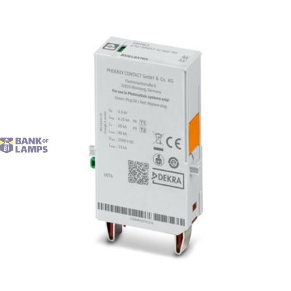 VAL-SPP-T1-1500DC-PV-P - Type 1 surge protection plug image 1