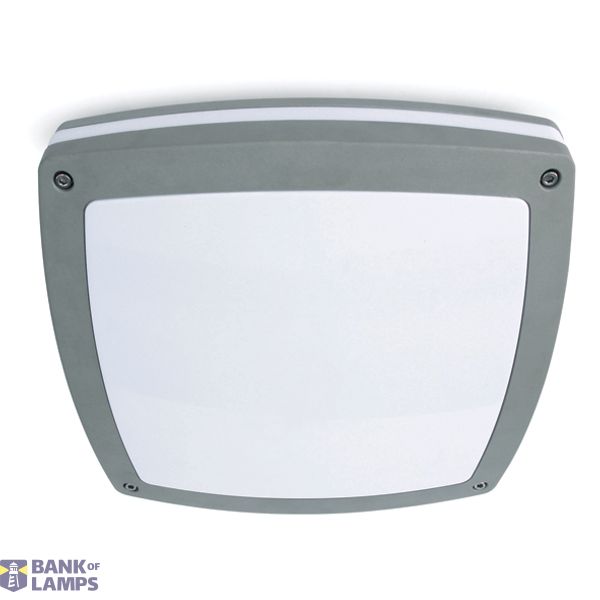 GREY IP54 2xE27 20W image 1