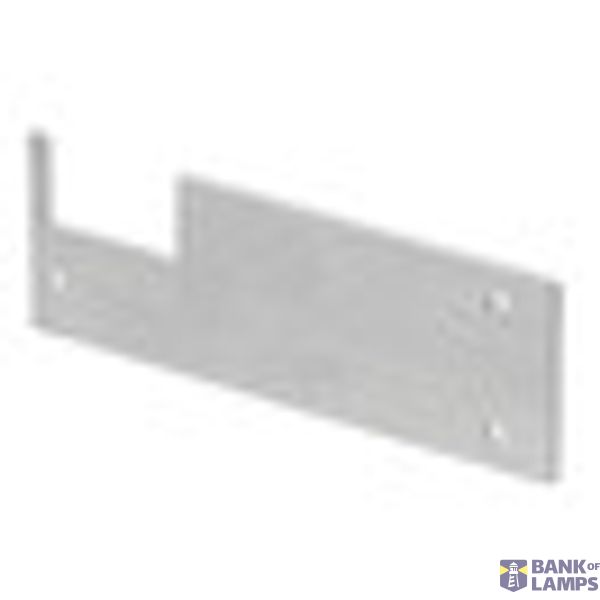 GLENOS end cap for wall bracket profile,silver-grey,2 pcs. image 3